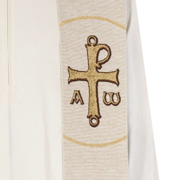 Ivory Stole with Christ...