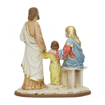 Holy Family Statue in Resin...