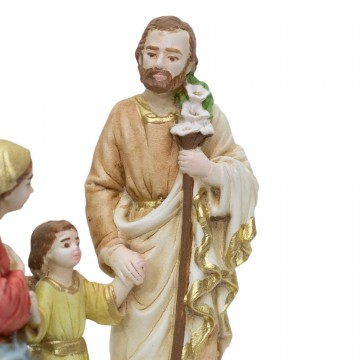 Holy Family Statue in Resin...