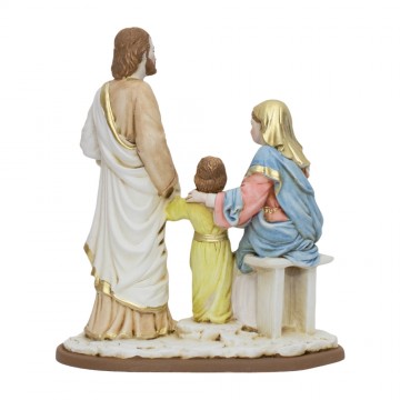 Holy Family Statue in Resin...