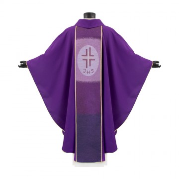 Purple Chasuble with Jesus...