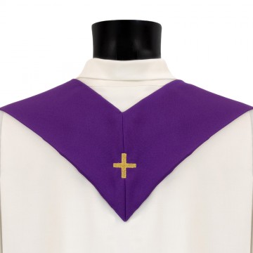 Purple Chasuble with Jesus...