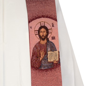 Red Stole with Christ...