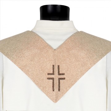 Ivory Stole with Christ...