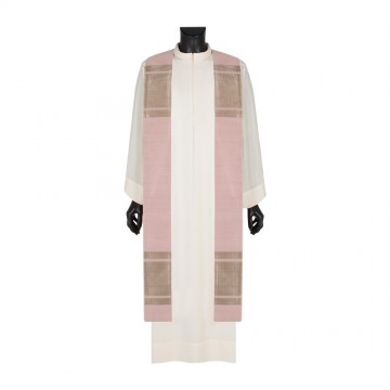 Pink Stole without Embroidery