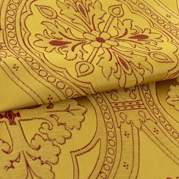 Brocade Fabric with Floral...