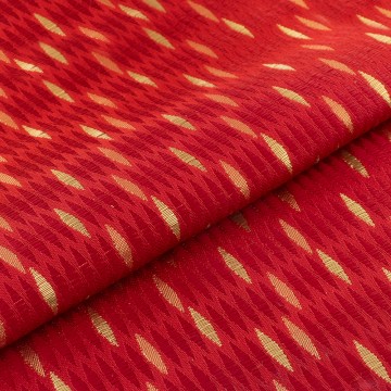 Lampas Fabric with Drops...