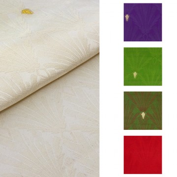 Lampas Fabric in Silk Blend