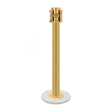 Paschal candle stand in...