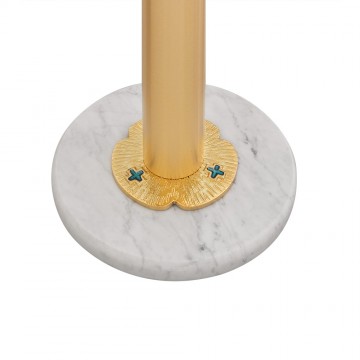 Paschal candle stand in...