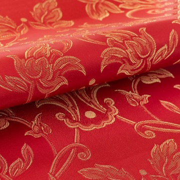 Filgiree Damask Fabric in...