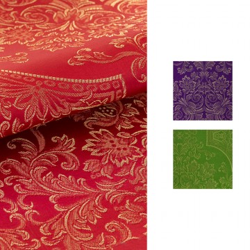 Damask Fabric in Acetate Blend