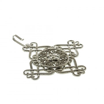 Cope Clasp in Silver Metal