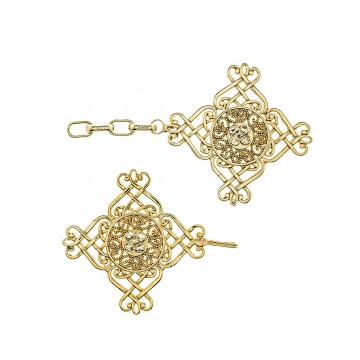 Cope Clasp in Golden Metal