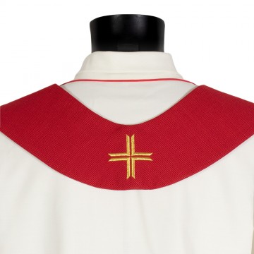 Red Priest Stole in Wool Blend