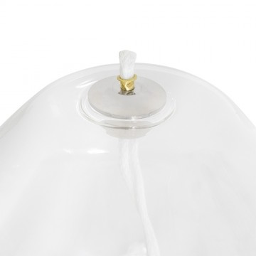 Diamond-shaped Lamp in Glass