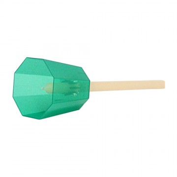 Flambeaux in Green Plastic