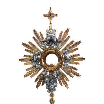 Baroque monstrance for 150...