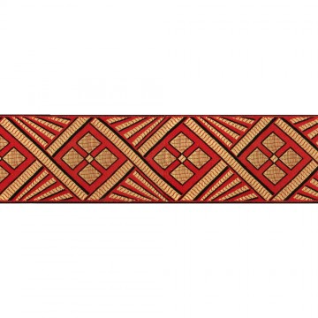 Galloon with Embroidered...