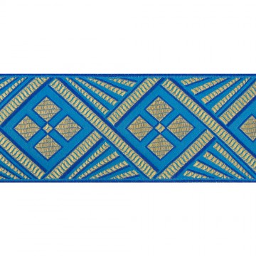 Galloon with Embroidered...