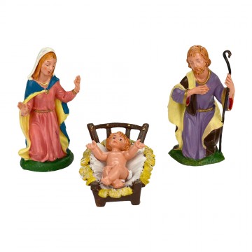 Nativity 3 pcs Fontanini 10 cm