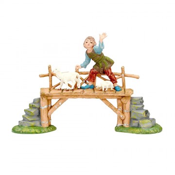 Boy on a Bridge Fontanini...