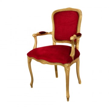 Baroque Armchair in Wood