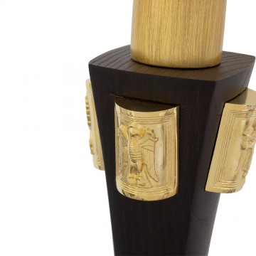 Pastoral Staff in Wood with...