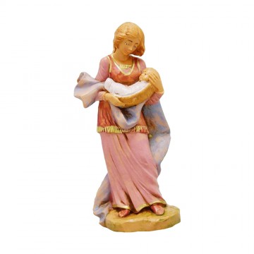 Statue Woman Cradling a...