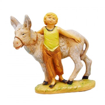 Child with Donkey Fontanini