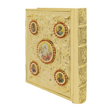 Missal Cover in Golden Brass