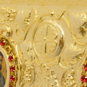 Missal Cover in Golden Brass