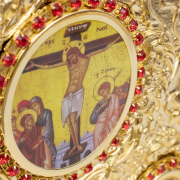 Missal Cover in Golden Brass