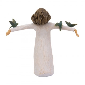 Happines Statue Willow Tree...