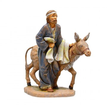 Shepherd with Donkey and...