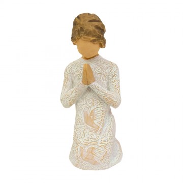 Girl in Prayer Statue...