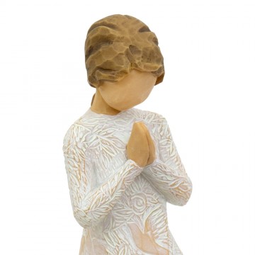 Girl in Prayer Statue...