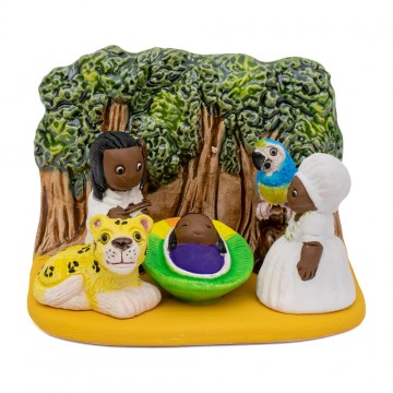 Ethnic Nativity Scene Brazil