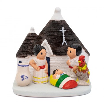 Apulian Nativity Scene in...