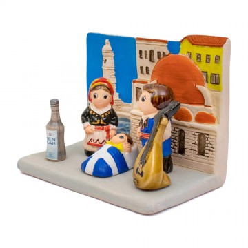 Crete Nativity Scene in...
