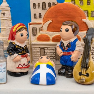 Crete Nativity Scene in...