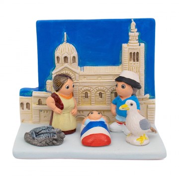 Marseille Nativity Scene in...