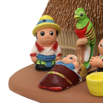 Guatemala Nativity Scene in...