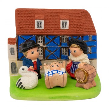 Alsace Nativity Scene in...