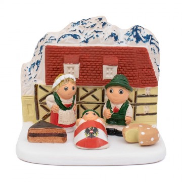 Austria Nativity Scene in...