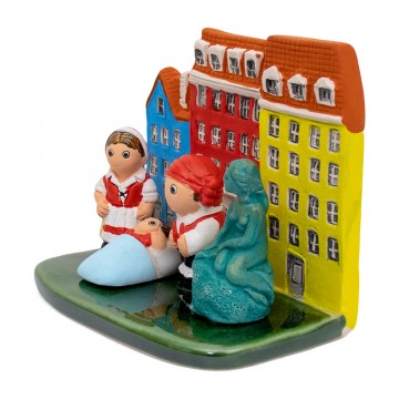 Denmark Nativity Scene in...