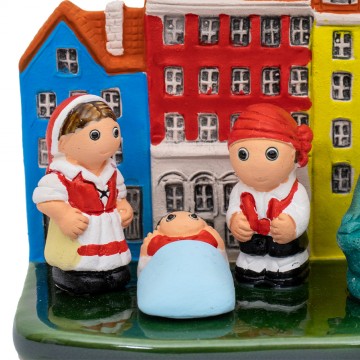 Denmark Nativity Scene in...