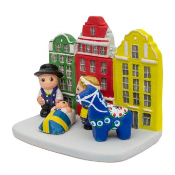 Sweden Nativity Scene in...