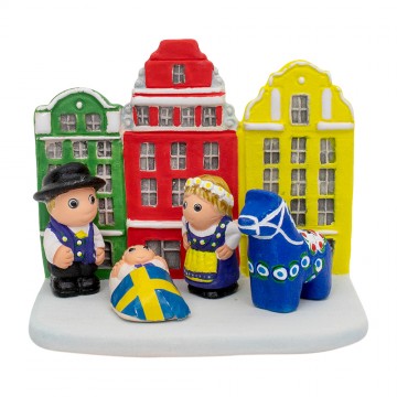 Sweden Nativity Scene in...