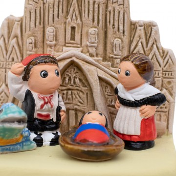 Barcelona Nativity Scene in...
